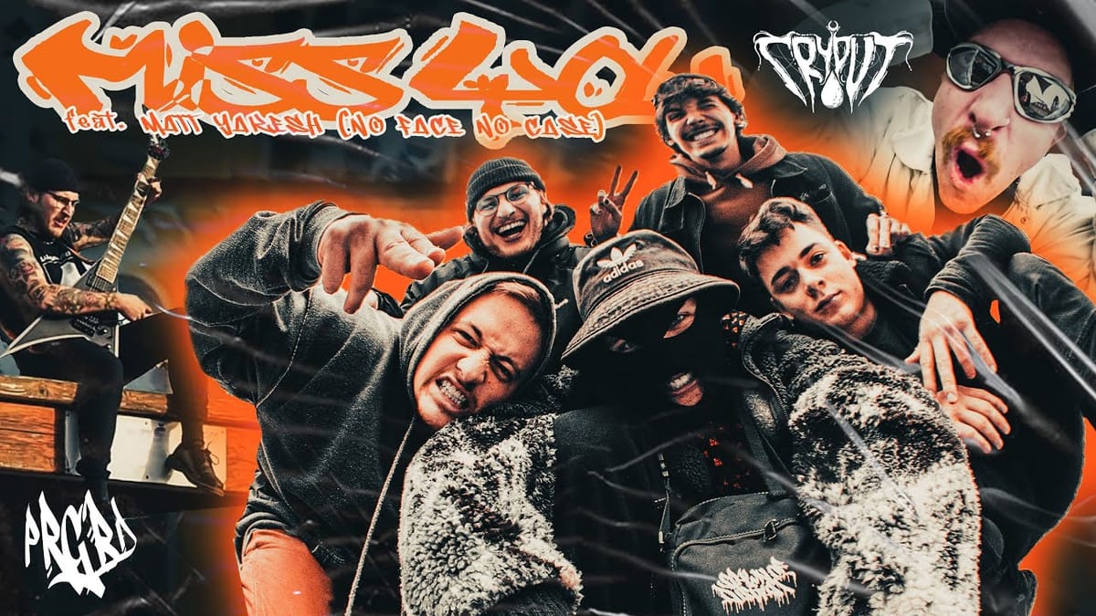 Czech Hardcore Band cryout Teams Up with No Face No Case for New Single "Miss You"